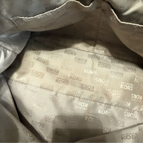 Michael Kors large Hamilton Logo Brown satchel - Picture 12 of 15